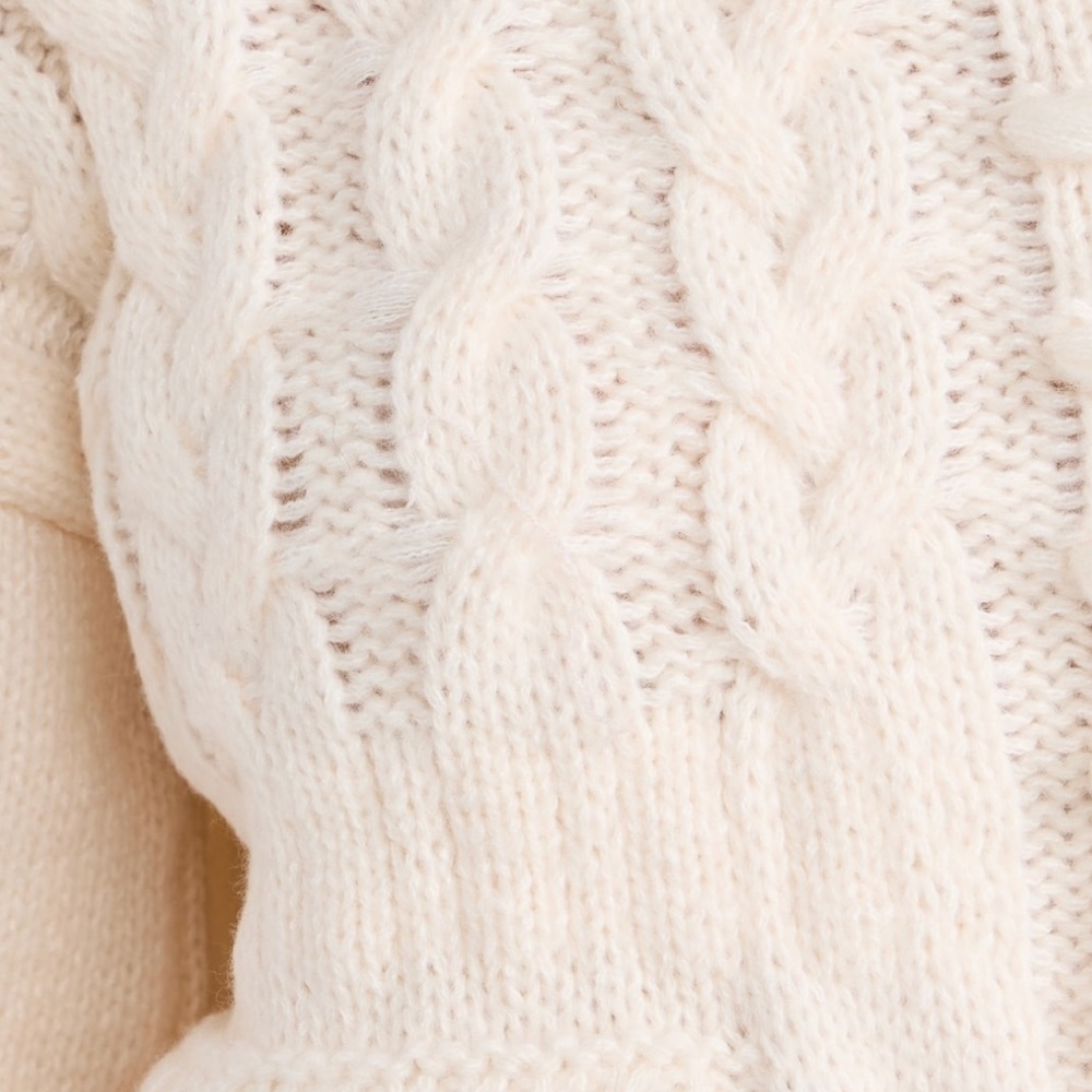 NWT Anthropologie Little Lies Cable Stitch Sweater Size S/M - Picture 11 of 12